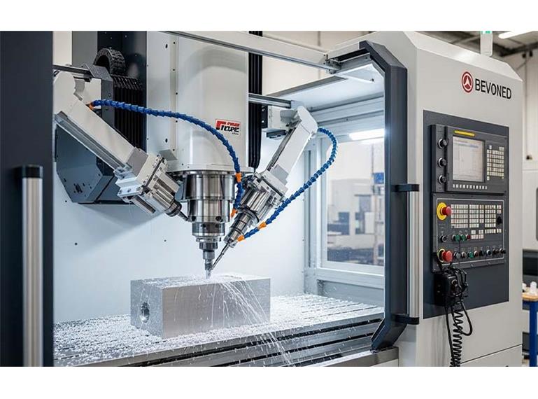 Multi-Axis End Milling Machine for Aluminum